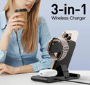 🔋CARGADOR INALÁMBRICO 3 en 1 - "🔥OFERTA 50% DE DESCUENTO +🚛 ENVÍO GRATIS HOY"