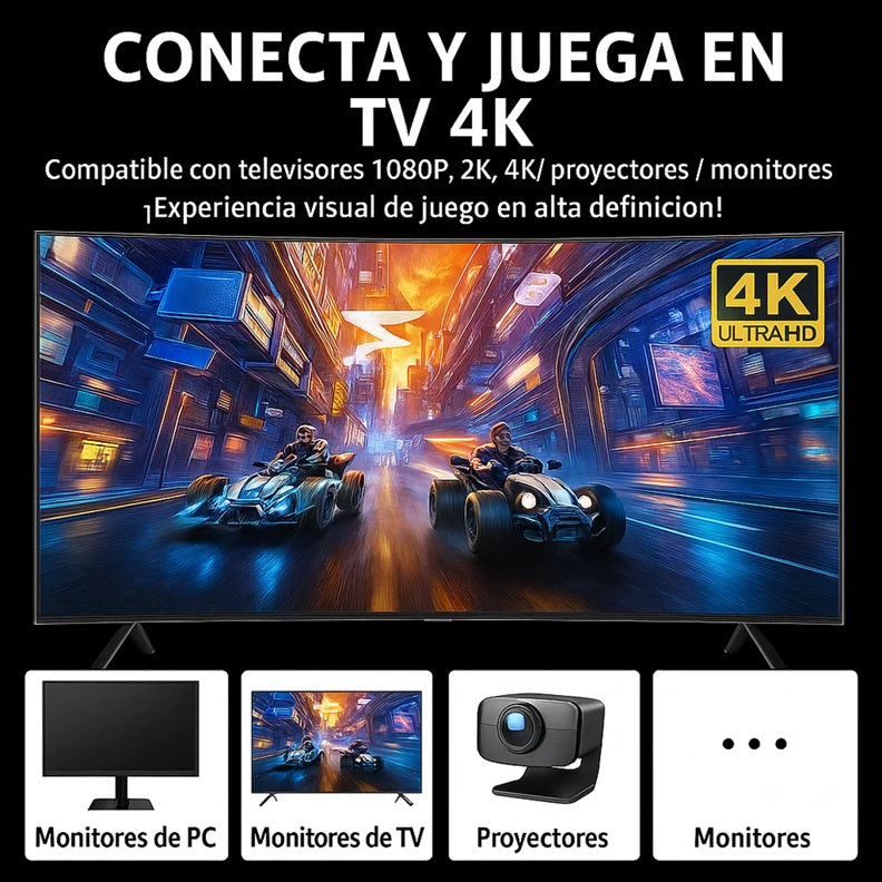 🎮¡Súper Promoción! GameBox Pro 4k™ – Más de 20.000 Juegos🎮