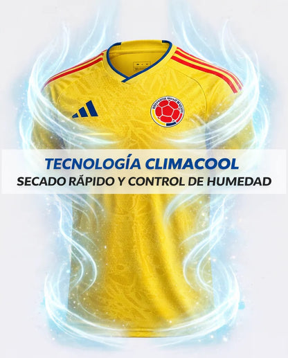 💎 Camiseta Premium Selección Colombia - Técnologia CLIMACOOL❄ (Versión Jugador)
