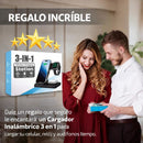 🔋CARGADOR INALÁMBRICO 3 en 1 - "🔥OFERTA 50% DE DESCUENTO +🚛 ENVÍO GRATIS HOY"