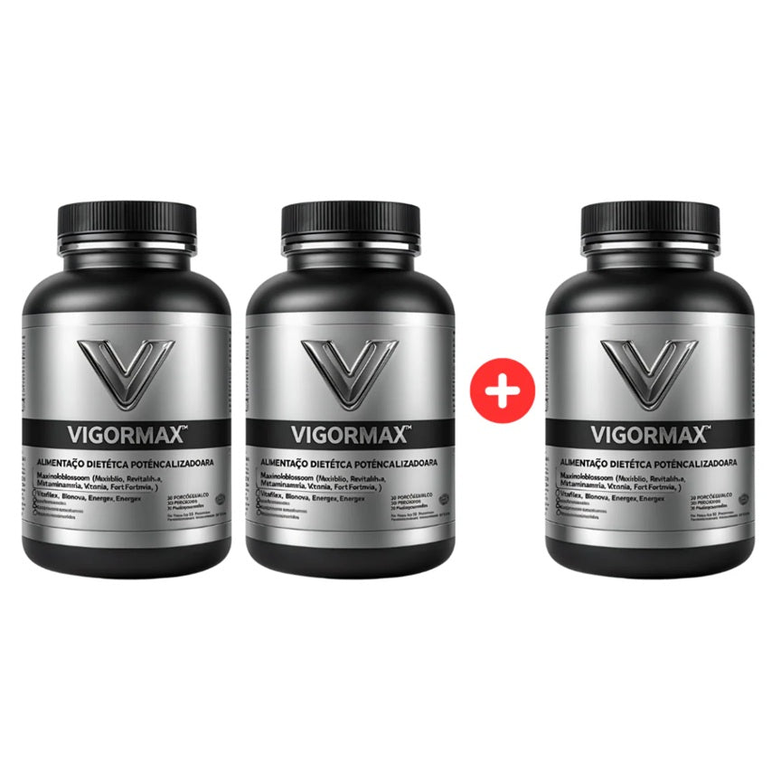 Vigor Max - 3 Unidades
