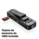 SpyCam HD™ - Mini Cámara Portatil HD 1080P con Reducción de Ruido