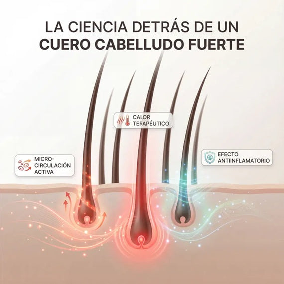 CapilRoot Pro - Recupera tu Cabello y tu Confianza en casa, Sin químicos ni pastillas + 3 Accessorios🎁+ E-book cuidados diarios del Cabello🎁+ Regalo Sorpresa🎁+ Envío GRATIS🎁