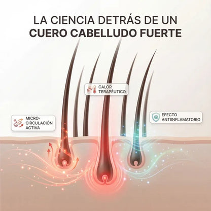 CapilRoot Pro - Recupera tu Cabello y tu Confianza en casa, Sin químicos ni pastillas + 3 Accessorios🎁+ E-book cuidados diarios del Cabello🎁+ Regalo Sorpresa🎁+ Envío GRATIS🎁