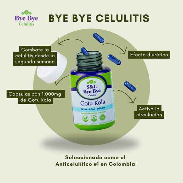 BYE BYE CELULITIS 60 capsulas