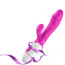 🌸Masajeador Conejito – “Doble estímulo, Placer infinito”🔥💦